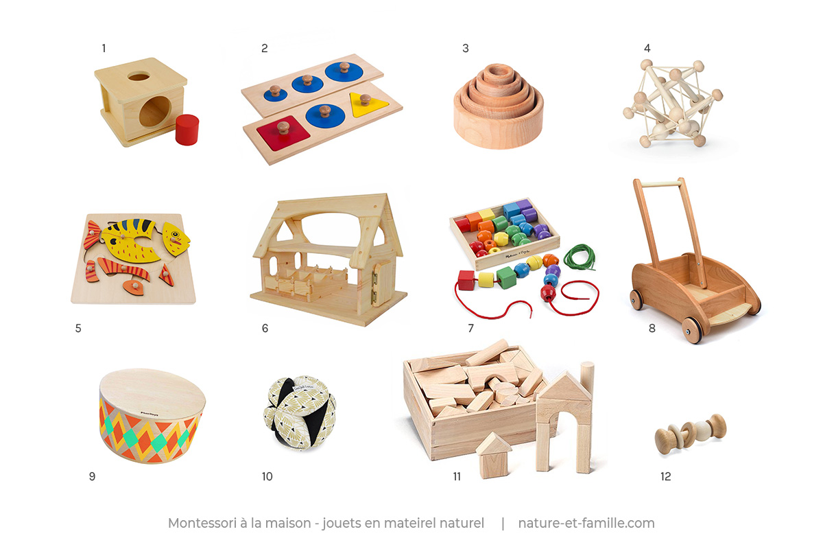 jouets montessori materiel naturel
