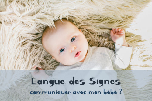 Langue des signes avec bebe
